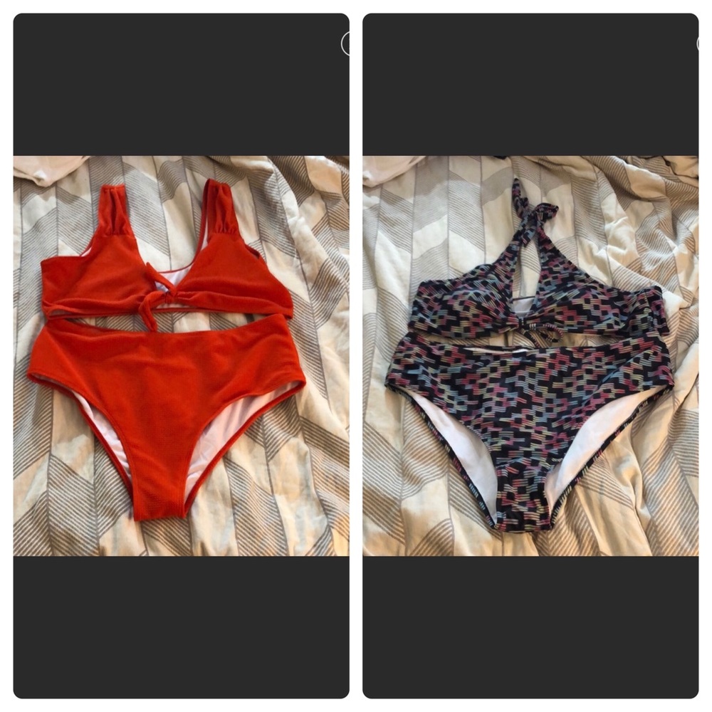 Two shein bikinis size 3X